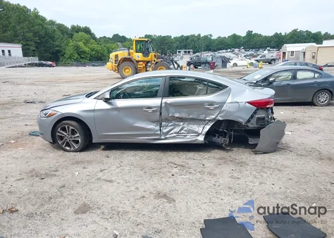 2017 Hyundai Elantra Limited из США, поврежденный, VIN 5NPD84LF4HH091936